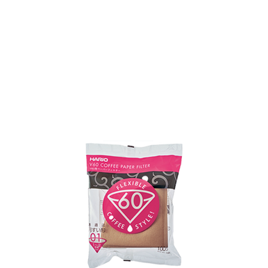 Hario Filter Paper 01 (Brown/White)