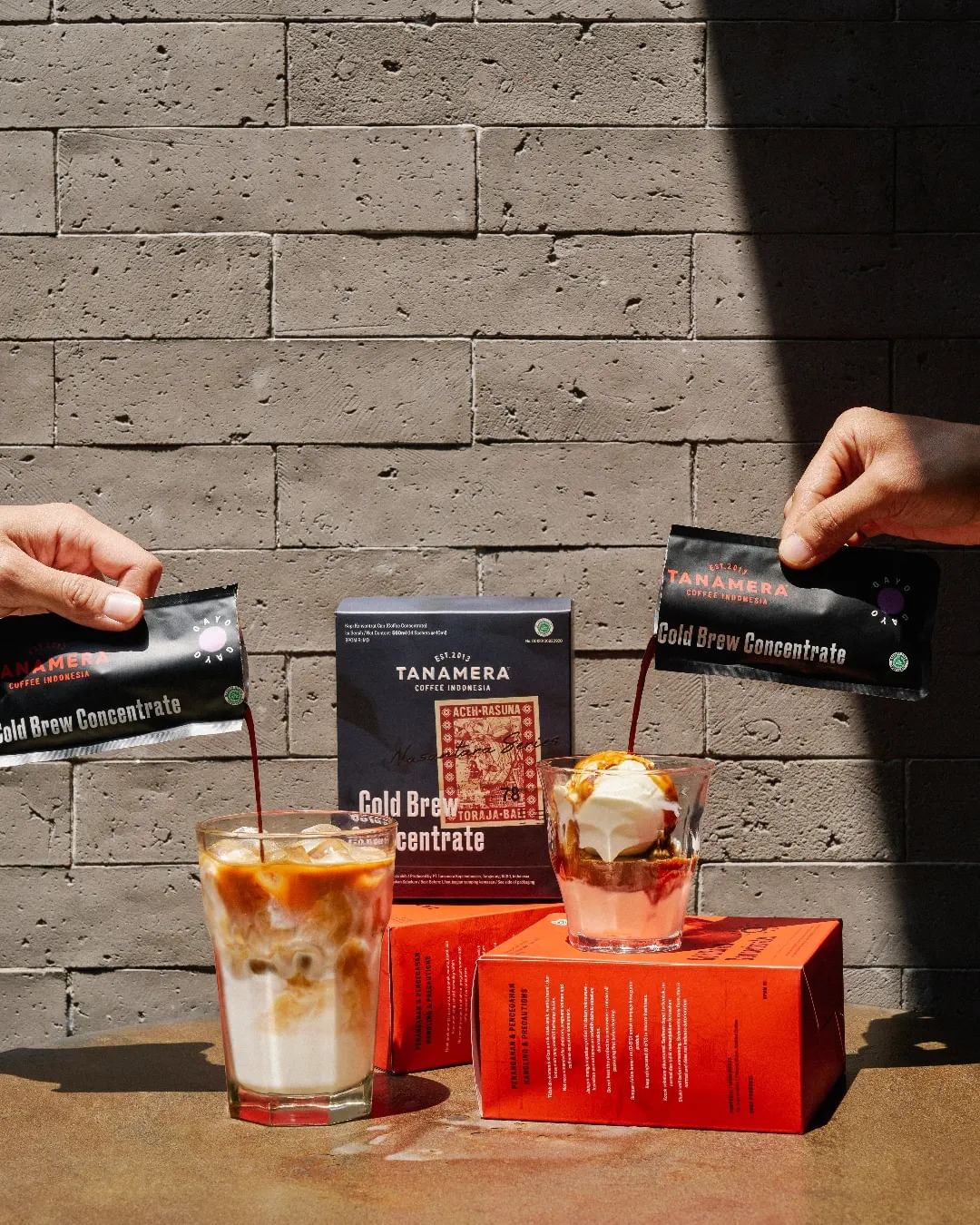 Cold Brew Concentrate Sachets