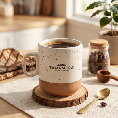 Environmentally Friendly Mug Split White