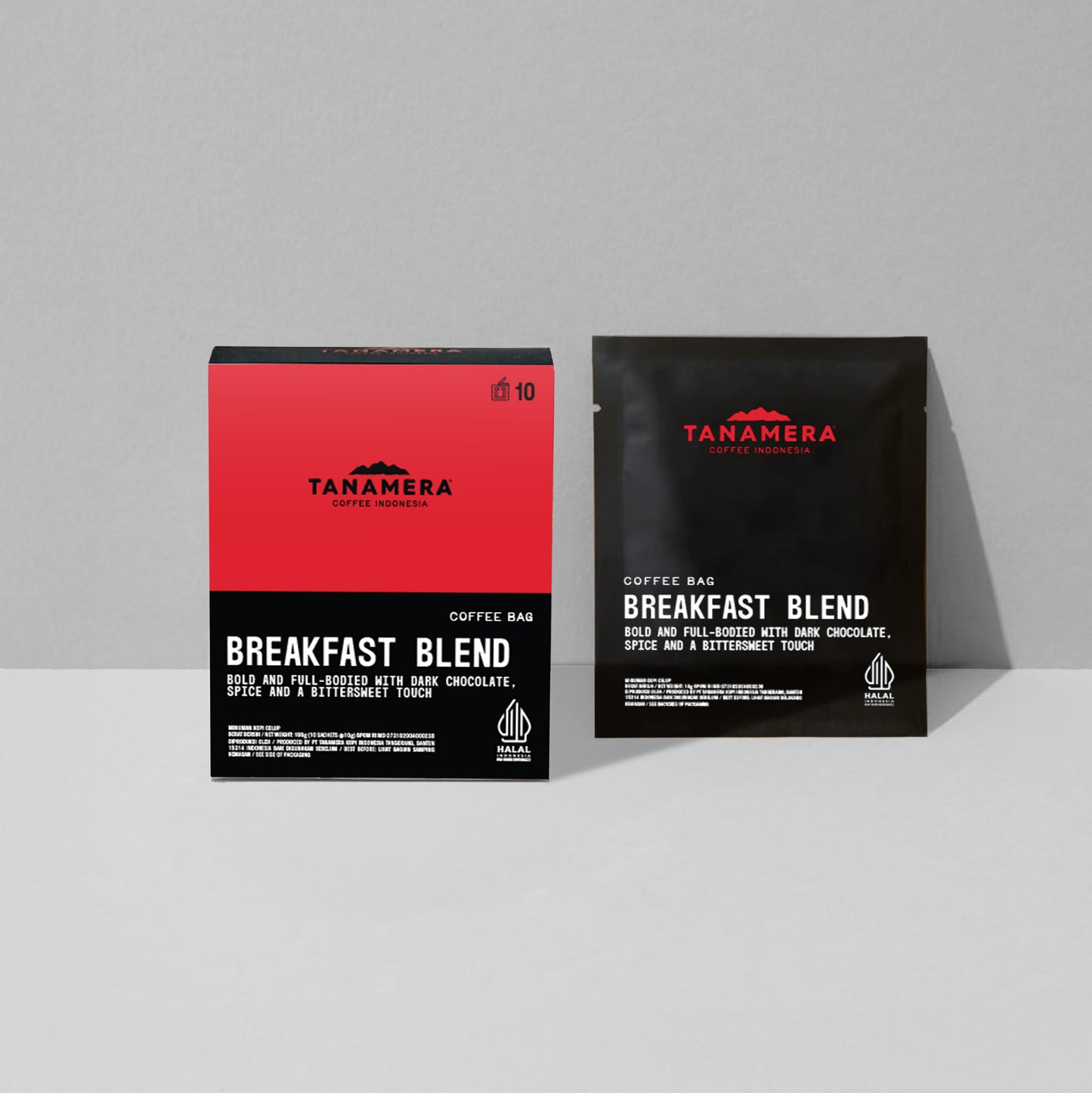 Breakfast Blend Coffee Bag (Box of 10 Sachets)