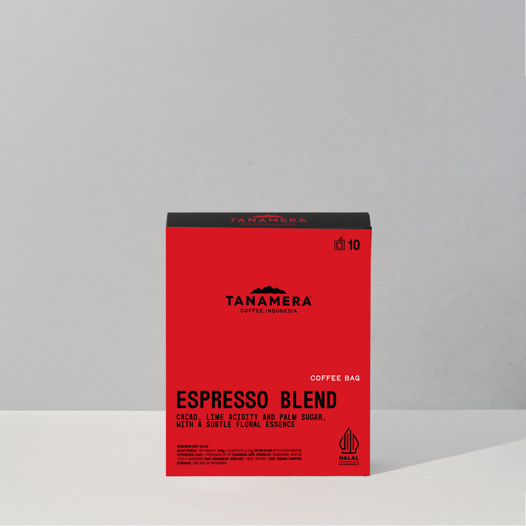 Espresso Blend Coffee Bag (Box of 10 Sachets)