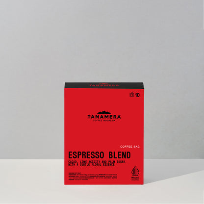 Espresso Blend Coffee Bag (Box of 10 Sachets)