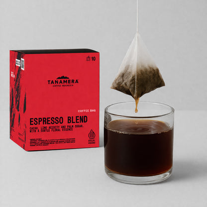 Espresso Blend Coffee Bag (Box of 10 Sachets)