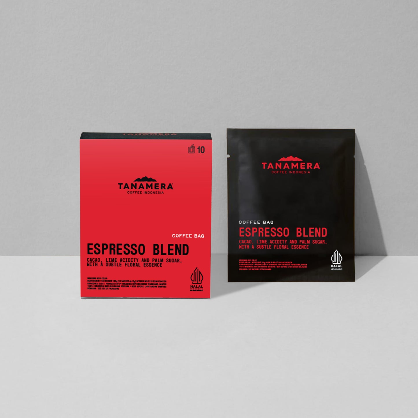 Espresso Blend Coffee Bag (Box of 10 Sachets)