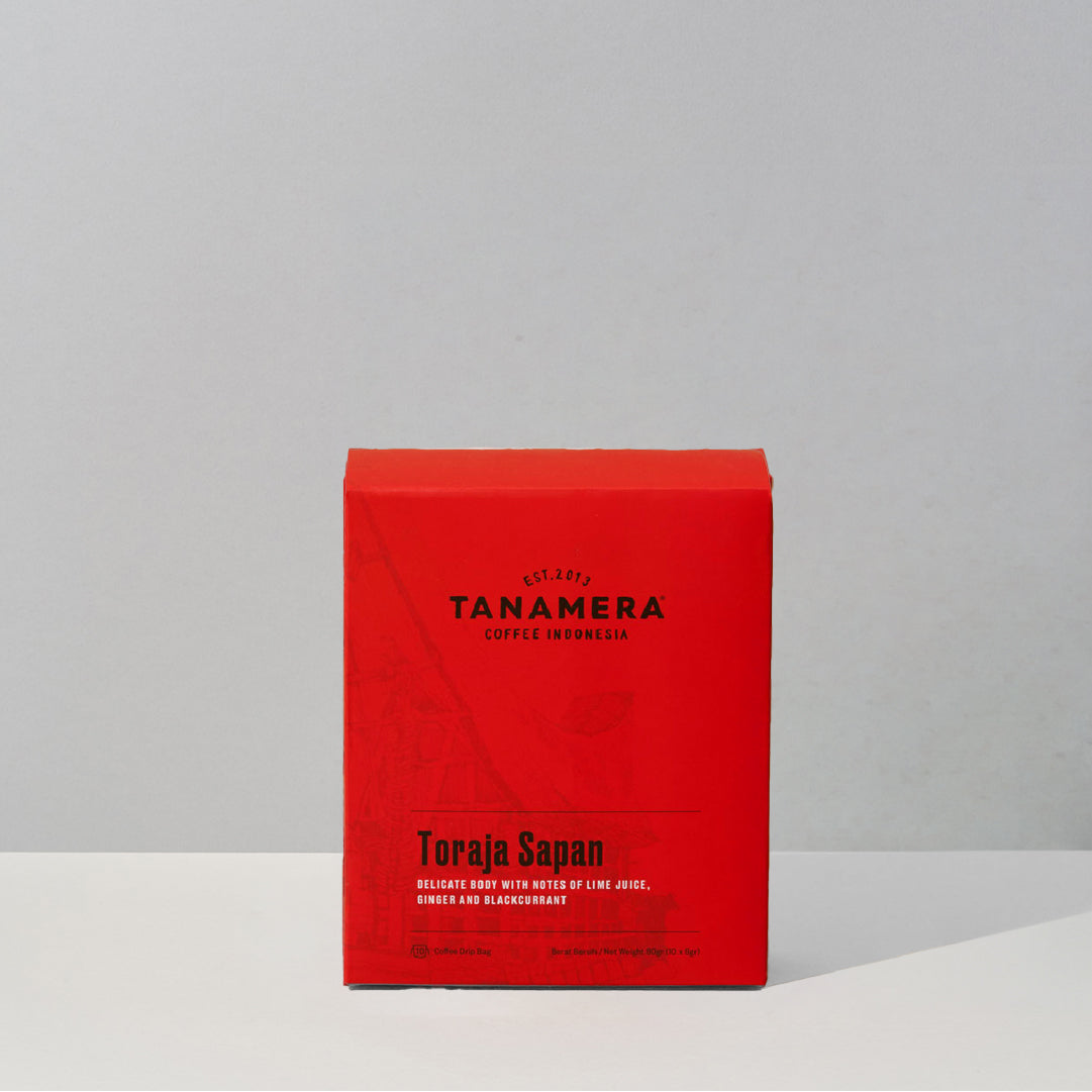 Toraja Sapan Drip Bag (Box of 10 Sachets)