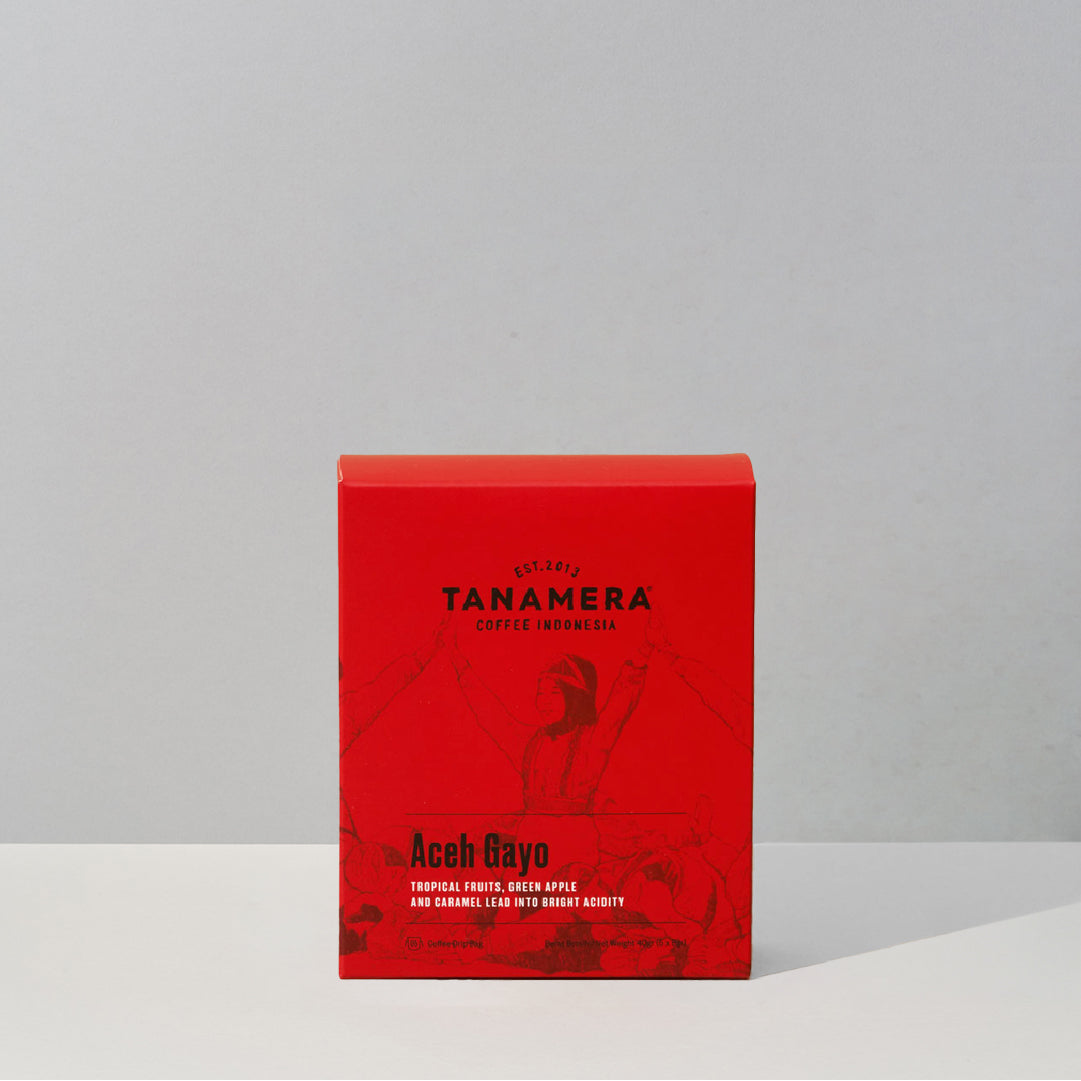 Aceh Gayo Drip Bag (Box of 10 Sachets)